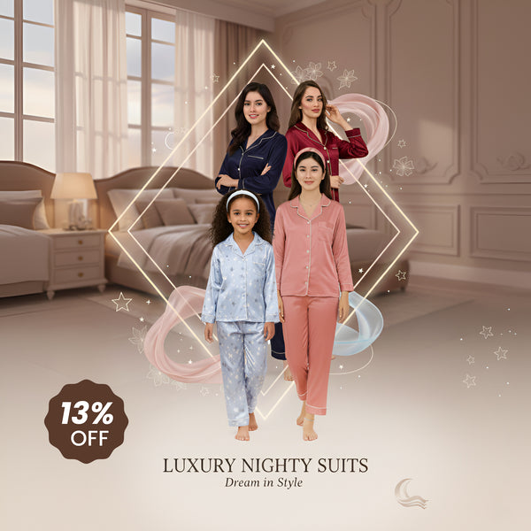 Midnight Serenity Baby & Mom Pajama Duo Offer